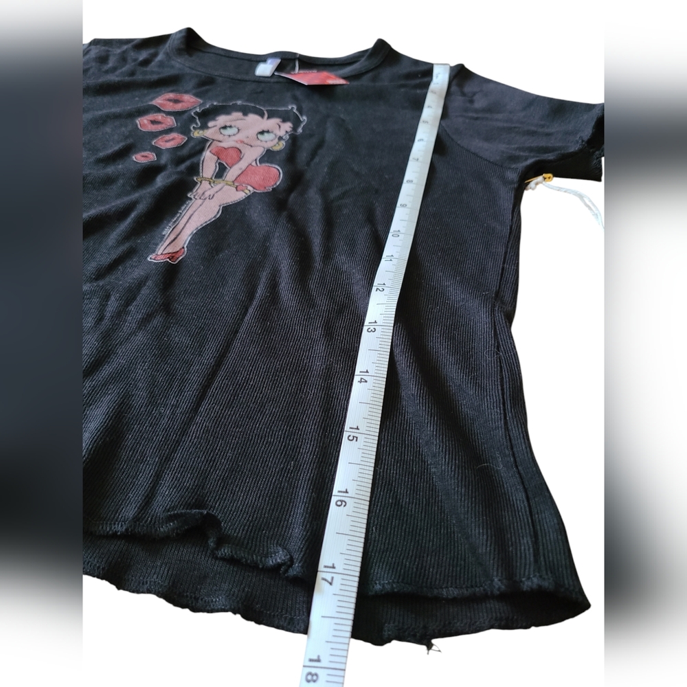 NWT | BRISCO BRANDS |  BETTY BOOP TOP |SIZE SMALL - Picture 6 of 13